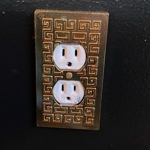 MCM Mid Century Modern outlet covers set of 2 NWT